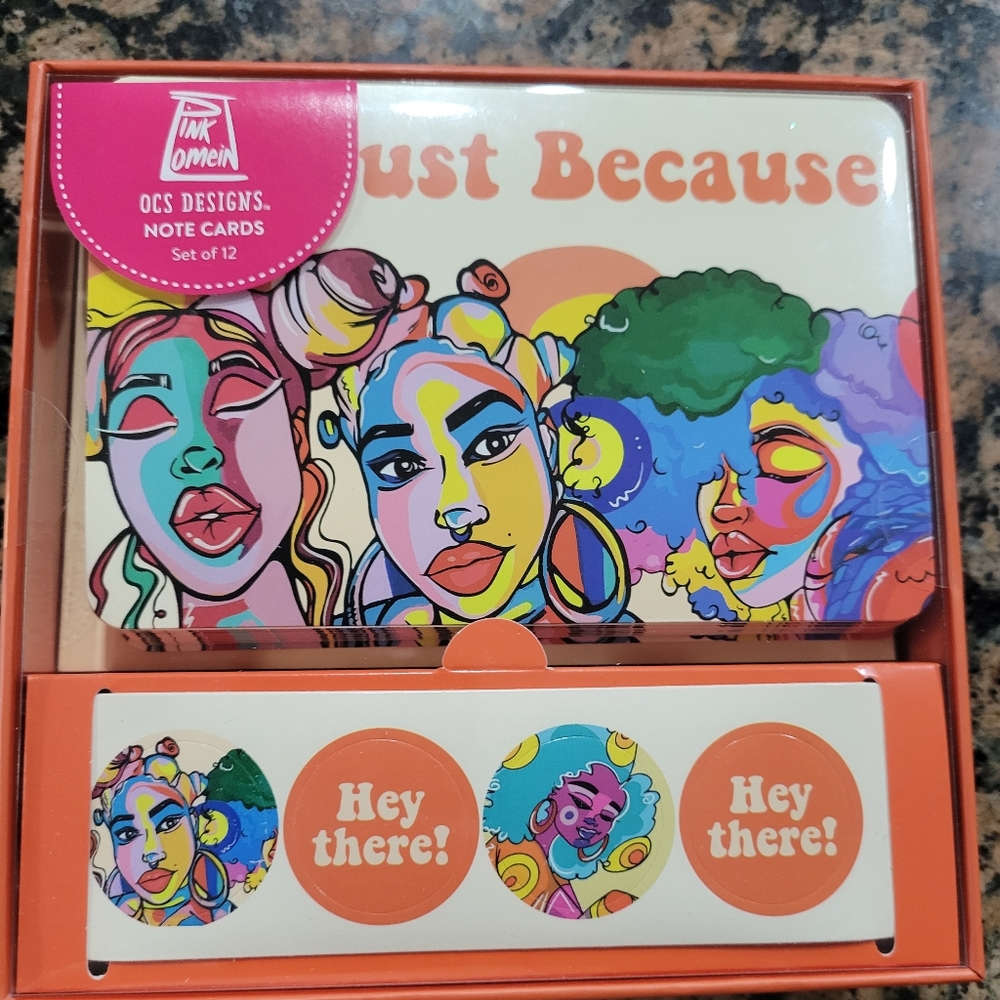 Black women notecards